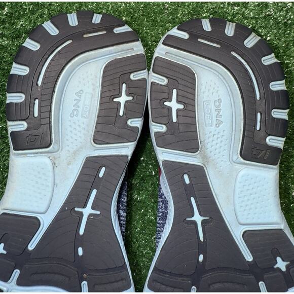 Brooks Ghost 14 Womens Size 9.5 Blue Running Shoes Athletic Sneakers 1203561B424 - Picture 15 of 16